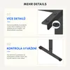 Marketing material detailing features of a desk. Náhled obrázku produktu