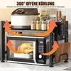 Standregal Mikrowellen Regal 2-Stufig Microwave Shelf Produktbild-Vorschau 3