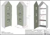 Schrank Casami Bruges 37 x 57,6 x 171,3 cm MDF Grün Voir les images du produit