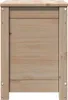 vidaXL Cassapanca 60x32x45,5 cm in legno massello di pino Anteprima dell’immagine prodotto 6