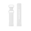 Strap-it Fitbit Versa 4 Silikon Armband Classic (Weiß) - Produktbild-Vorschau 4