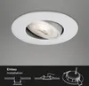 LED Einbauleuchten Schwenkbar 3er Set 5 W silber Kunststoff Produktbild-Vorschau 5