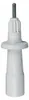 A white kitchen appliance part with a silver metal tip. Náhľad obrázku produktu