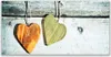 Glasbilder 120x60 Wandbild Druck auf Glas Herzen Kunst Produktbild-Vorschau 1