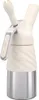 A cream-colored whipped cream dispenser with a silver handle and base. Náhled obrázku produktu