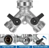 2 Wege Verteiler Wasser 3/4 Zoll, Wasserhahn Verteilers, Produktbild-Vorschau 4