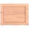 vidaXL Umývadlová doska svetlohnedá 40x30x(2-4) cm z Náhľad obrázku produktu 4