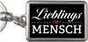 Lieblingsmensch Schlüsselanhänger in schwarz Produktbild-Vorschau 1