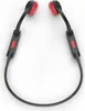 A pair of black and red bone conduction headphones are shown against a white background. Náhled obrázku produktu