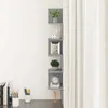 vidaXL Wand-Eckregal Grau Sonoma 20x20x127,5 cm Produktbild-Vorschau 6