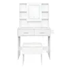 FCH Schminktisch, Hocker, 3-LED Einstellbare Helligkeit, Produktbild-Vorschau 11