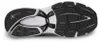 Under Armour Sola Black White Metallic Silver - 44.5 Größe: Produktbild-Vorschau 5
