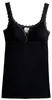 HERMKO 175803810 Damen BH-Hemd mit Spitze, Farbe:schwarz, Produktbild-Vorschau 1