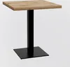 Bistrotisch 70x70 cm | D4225 OV Eiche Artisan | Gusseisen Produktbild-Vorschau 5