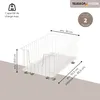 bremermann Panier coulissant pour armoire, lot de 2, 30 cm, Voir les images du produit 7