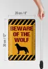 Blechschild Spruch 20x30 cm  Wolf Schild Produktbild-Vorschau 6