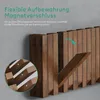 Mai & Mai Kleiderhaken Wandgarderobe Wandhaken aus Holz Produktbild-Vorschau 2