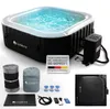 Juskys® Whirlpool SpaLuxe inkl. LED-Beleuchtung Produktbild-Vorschau 1