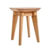 Krok Wood 2x  Hocker Paris aus Massivholz in Buche 35x35x45 Produktbild-Vorschau 3