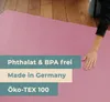 Sanosoft® Krabbelmatte 160x140cm Rosa - Hergestellt in Produktbild-Vorschau 2