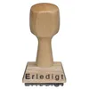 neutral L239 Textstempel "erledigt" Productafbeelding-voorbeeld 1