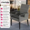 TecTake 404806, Polyester, Guma, Šedá Náhled obrázku produktu 3