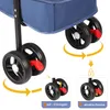 Hundebuggy Hundewagen mit Meshfenster, Klappbar mit 2 Produktbild-Vorschau 10