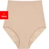 Shapingslips Shapewear Damen Unterwäsche Bauchweg 1er-3er Produktbild-Vorschau 1