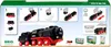 Batterij-aangedreven stoomlocomotief met watertank, BRIO Productafbeelding-voorbeeld 12