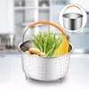 Edelstahl Dampfgarer Dampfeinsatz, Instant Topf Zubehör, Produktbild-Vorschau 5