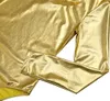 Lesklé dámske body XXXL - dlhý rukáv catsuit overal pre Náhľad obrázku produktu 7
