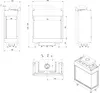 Gaskamin KRATKI LEO 76 / 62 rechts Erdgas ∅ 100/150 8,6 kW Produktbild-Vorschau 2