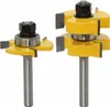 Nut-Und-Feder-Schlagmesser-Set 2er-Set, Professionelles Produktbild-Vorschau 1