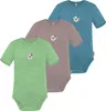 normani 3er Set Baby Merino Body Kurzarm Produktbild-Vorschau 1