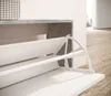 Vera Garderobe mit Spiegel weiß matt - Kompaktgarderobe Produktbild-Vorschau 4