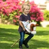 HKM Kids Decke Hobby Horsing Weiß mit Herzchen Produktbild-Vorschau 2