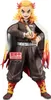 Banpresto Demon Slayer Kimetsu no Yaiba Figurka Kyojuro Anteprima dell’immagine prodotto 1