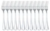 8.2"(20.8cm) 12 Stück Tafelgabeln Menügabeln gabeln besteck Produktbild-Vorschau 1