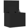 vidaXL Kufer czarny 60x42x46 cm materiał drewnopochodny Podgląd zdjęcia produktu 6