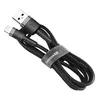 Cable Lightning Usb Baseus Cafule 2A 3M (Szaro-Czarny) Voir les images du produit 2