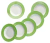 Set da 6 piatti fondi Variant verdi: piatti da minestra, Anteprima dell’immagine prodotto 2