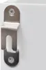 A close-up of a metal bracket attached to a white surface with screws. Náhľad obrázku produktu