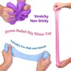 9-dielna sada farebného detského slizu, neškodný sliz pre Náhľad obrázku produktu 5