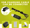 2x Li-Ion Akku 3.7V 1600mAh mit SM-2P Stecker + USB Kabel – Produktbild-Vorschau 7