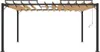 vidaXL Pergola con tetto a lamelle 3x4 m, tessuto color Anteprima dell’immagine prodotto 3