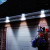 4er-Pack Solar-LED-Dachrinnenleuchten – Weiß/Schwarz, Produktbild-Vorschau 3
