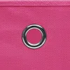 vidaXL Aufbewahrungsboxen 10 Stk. Rosa 32x32x32 cm Stoff Produktbild-Vorschau 3