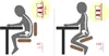 Knee Chair Black Ergonomická kolenní židle Posture Náhled obrázku produktu 13