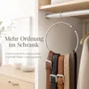 Gürtelring Metall für Kleiderschrank Ø 15 cm Gürtelhalter Produktbild-Vorschau 7