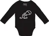 Huuraa Baby Body Wassermann Sternzeichen Symbol 80 Black  Produktbild-Vorschau 1
